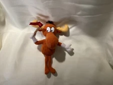 Rocky Bullwinkle Wossamotta U 10”  Plush Soft Toy Stuffed Animal