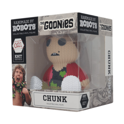 HANDGEFERTIGT VON ROBOTS THE GOONIES CHUNK 5'' VINYL FIGUR STRICK SERIE 021 BRANDNEU