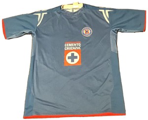 cruz azul retro jersey