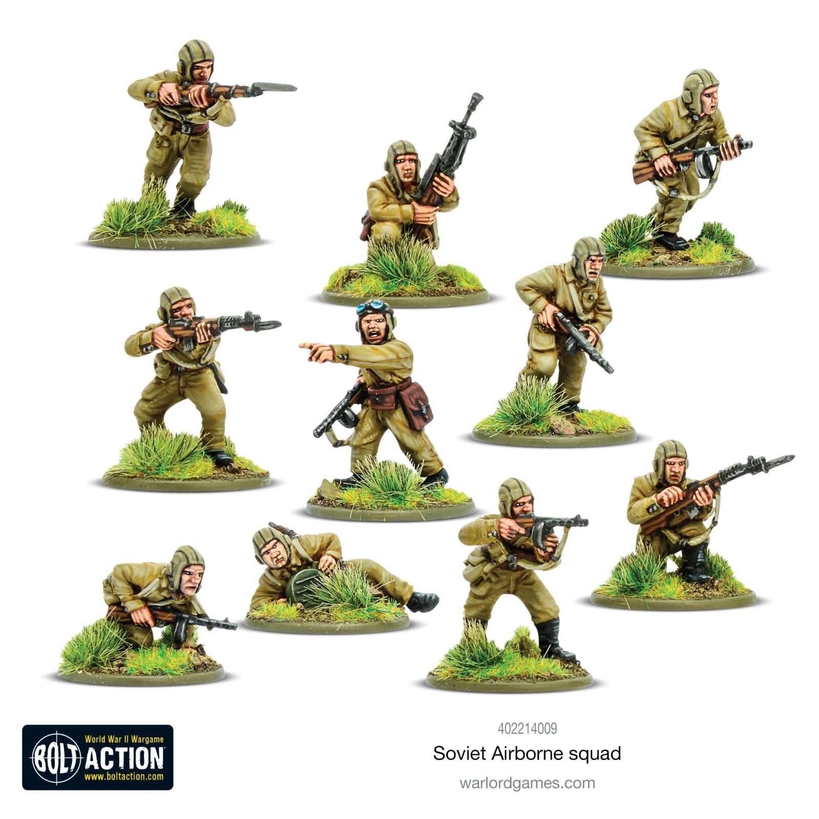 Thumbnail - Soviet Airborne Squad, Bolt Action, Warlord Games, Neu/ovp