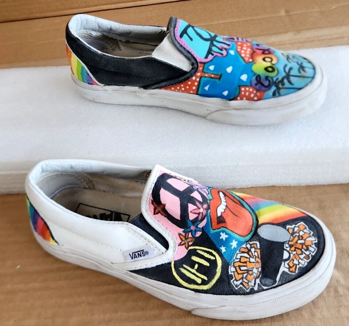 Custom Slip-on Vans 