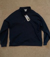 NAVY MEN'S COLUMBIA SPORTSWEAR PULLOVER XL, WITH TAGS, EXC. COND., NEVER WORN 