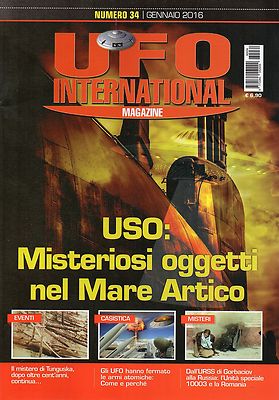 Ufo International Magazine 2016 34#Verwendung: Mysteriöse Objekte in der Arktischen See,qqq
