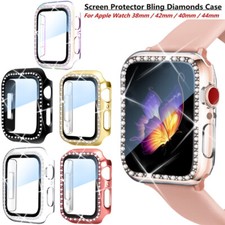 For iWatch Apple Watch 4/5/6/SE Protector Cover Hard Case with Screen 38/40/44mm
