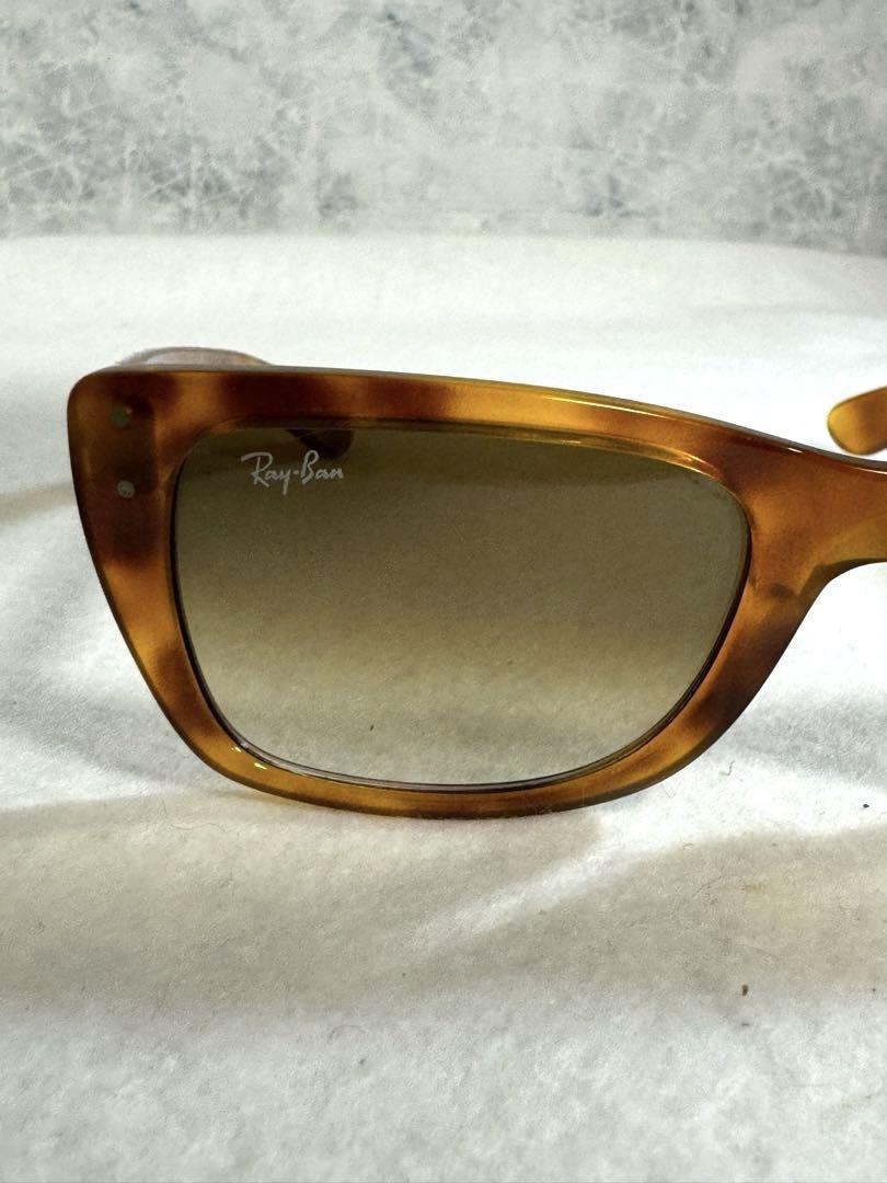 RAY-BAN Caribbean RB4148 803/51 Brown Square Sunglasses