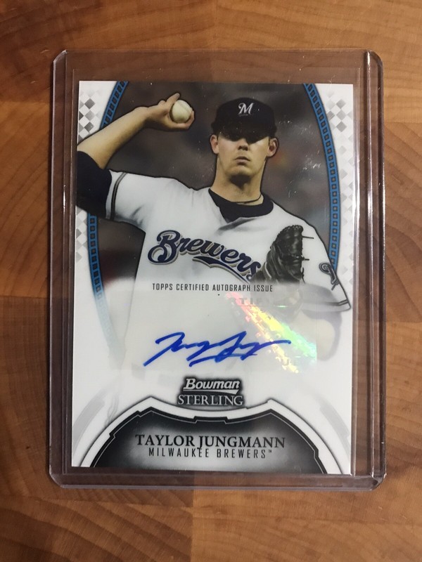 2011 Bowman Sterling - Prospect Autographs #BSP-TJ Taylor Jungmann (AU, RC)