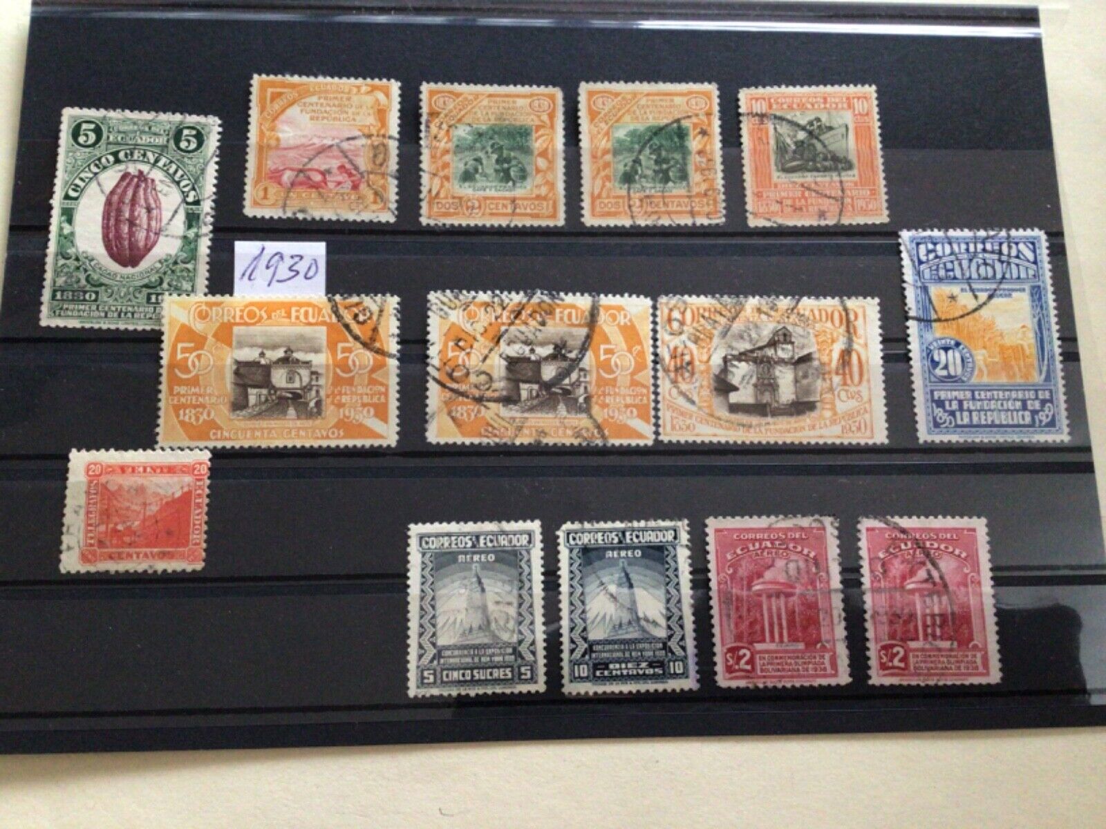 Ecuador 1930  unused or used stamps  A12738