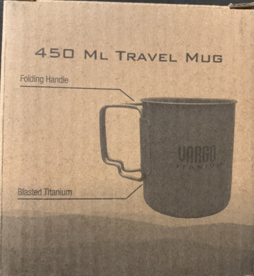 新品　VARGO Titanium Travel Mug 450ml 2つセット VARGO TITANIUM 450 TRAVEL MUG | eBay