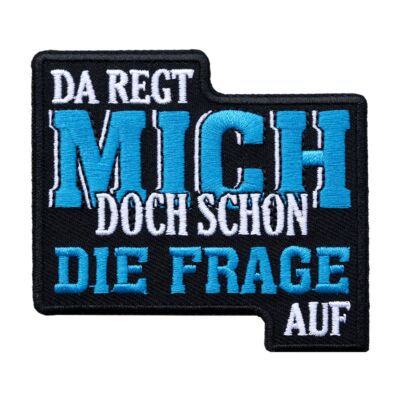 Aufbügler Patch 'FCK You' – Ca. 5x5 Cm, Gestickt, Für Jacken & Rucksäcke