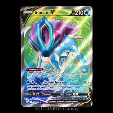 carte Pokémon Suicune V 173/203 #1 EB07 - Évolution Céleste NEUF FR