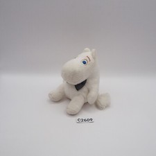 Moomin White C2609 Sekiguchi Plush 4" Stuffed Toy Doll Japan