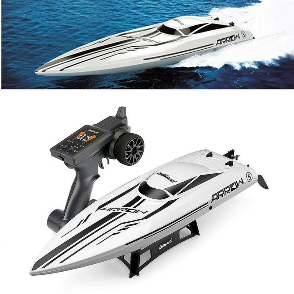 High Speed Remote Control Boat UDI Brushless RC Racing Boat Ideal Ship Toys Gift - Image 3 of 4
