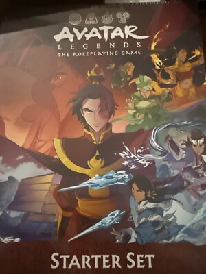 Avatar Legends RPG Starter Set Roleplaying Game Magpie Games *New Sealed*