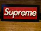 NEUF AVEC ÉTIQUETTE Supreme Box logo chapeau de ski beanie panneau affichage skateboard skateboard SB