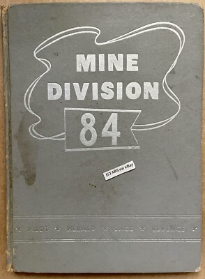 1954 USS PILOT HERALD SAGE REVENGE MINE DIVISION 84 US NAVY CRUISE BOOK YEARBOOK