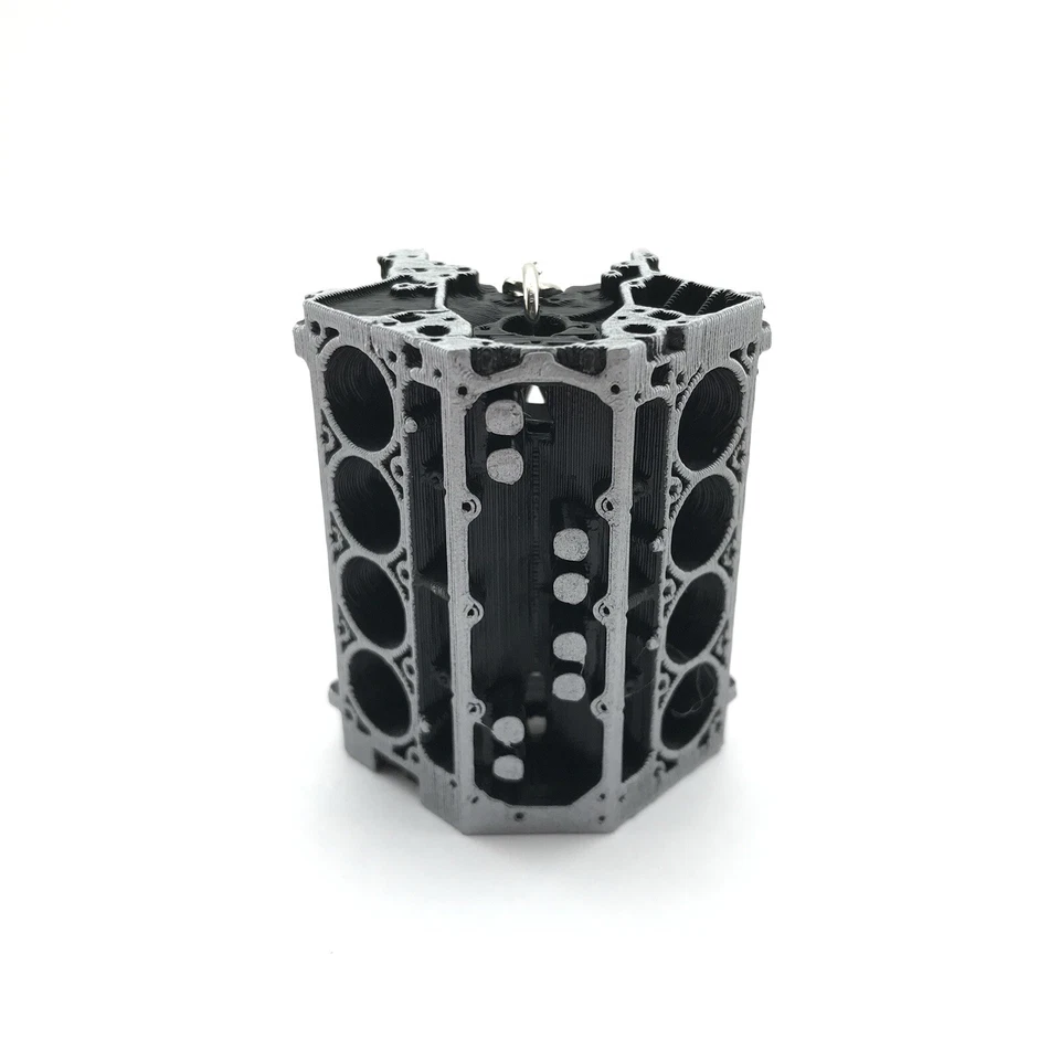 Llavero bloque motor LS - Bloque motor modelo Chevrolet V8 - Llavero motor GM Foto 4 de 4