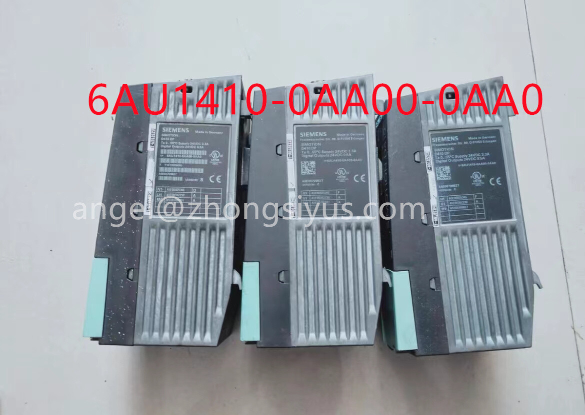 6AU1410-0AA00-0AA0 Used SIMOTION DRIVE-BASED CONTROL UNIT D410 DP ...