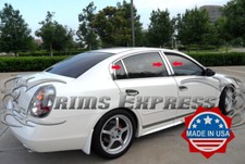 Fit 2002-2006 Nissan Altima 6pc Chrome Pillar Post Stainless Steel Trim
