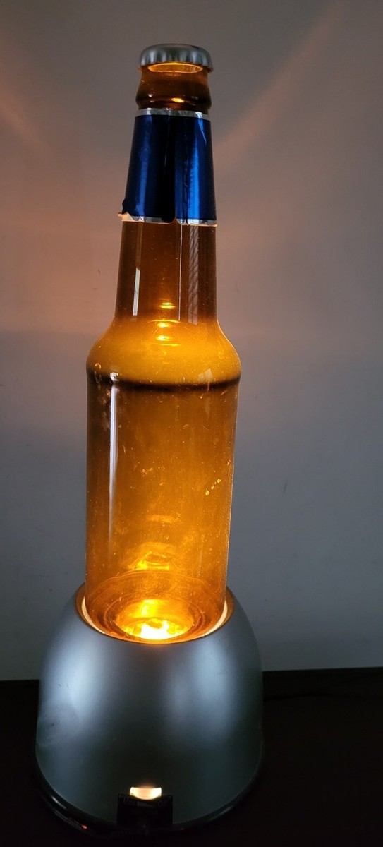 Rabbit Tanaka Miller Lite Beer Bubbler Light Up Bottle Model