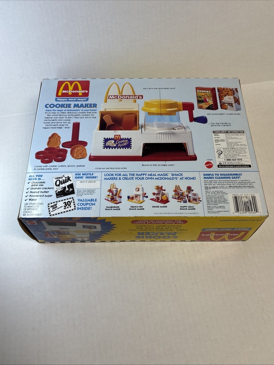 Vintage 1993 McDonalds Happy Meal Magic Cookie Maker Mattel Sealed