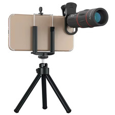 APEXEL 18X Telephoto Monocular Lens for iPhone Android Smartphone HD Zoom Camera