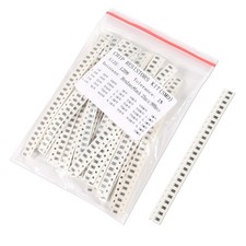 900PCS SMD Resistor Kit, 36 Values 1 to 10M Ohm , 1/4W Chip Resistors