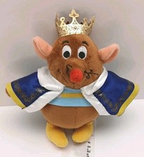 Disney Parks Cinderella Gus Gus Royal Court Tea Mouse 6  Plush Toy Collectible