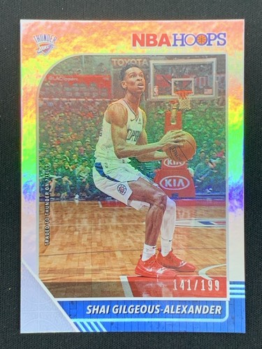 Shai Gilgeous-Alexander 2019-20 Panini Hoops Holo /199 #80