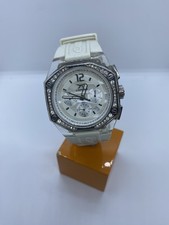 Carrera White Quartz Chronograph-Style Watch – Fully Working WCH0004