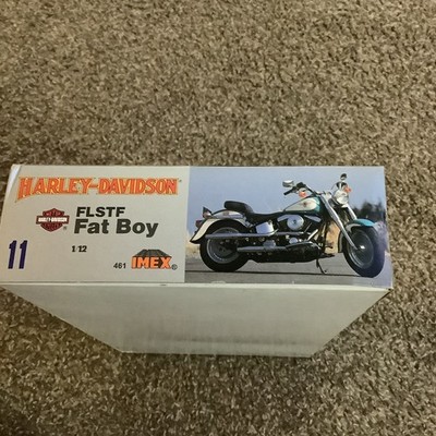 IMEX Harley Davidson FLSTF Fat Boy Motorcycle 1/12 Scale Model Kit