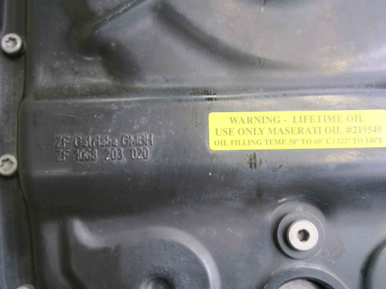 2009-2019 MASERATI GRANTURISMO M145 4.7L 6HP-26 AUTOMATIC TRANSMISSION 39k MILES