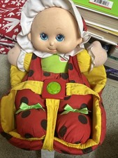 Vintage playskool ladybug doll and carrier