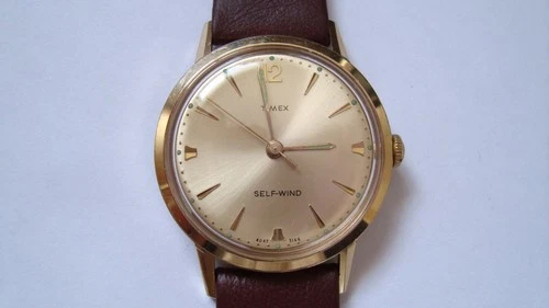 VINTAGE  AUTOMATIC TIMEX 1966 ,RUN GREAT