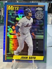 2025 Topps Chrome Update Series - 1990 Topps Baseball Juan Soto #90CU-4