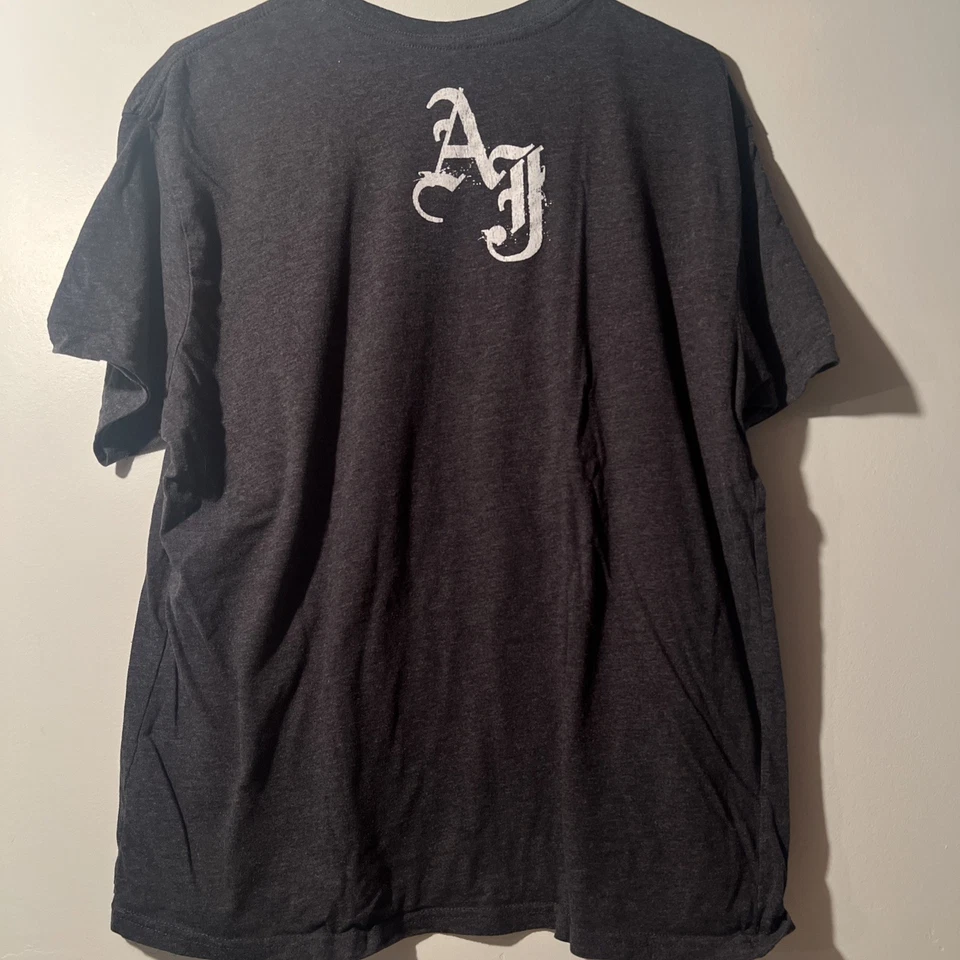 Camiseta WWE AJ Styles Phenomenal One Slam Crate - Talla para hombre extra grande (XL) Foto 4 de 4