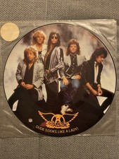 Aerosmith Dude (Looks Like A Lady) 1987 Geffen 12" Vinyl Picture Disc GEF 29TP