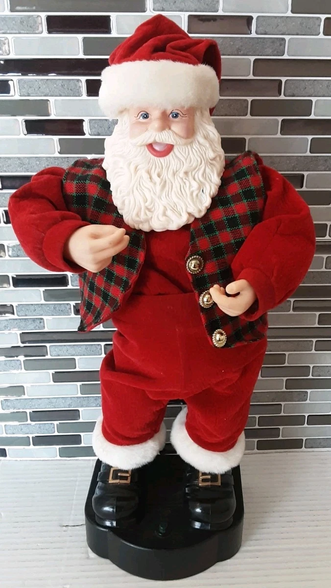Musical Dancing Santa In Santa Figures (1946-1990) for sale | eBay