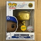Funko Pop! Jackie Robinson CHASE #42, LA Dodgers, Gold, MLB Baseball