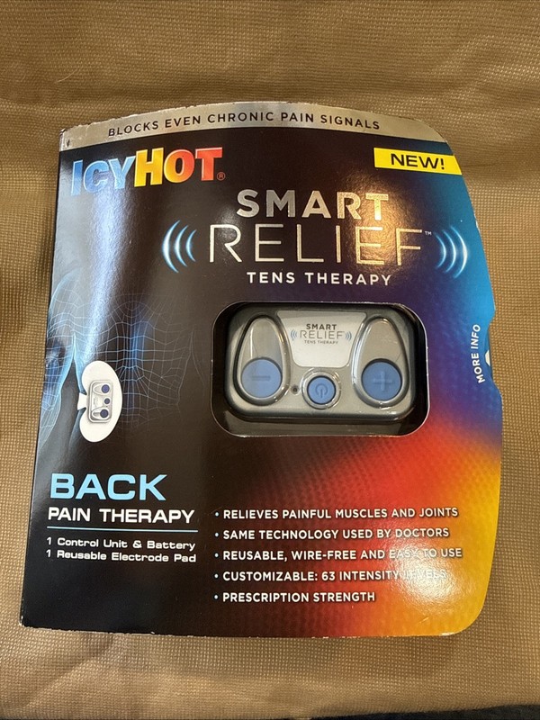 BRAND NEW Icy Hot Smart Relief Tens Pain Therapy Knee & Shoulder Pain Therapy