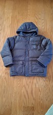  SALE European Down Coat Ski Jacket JACADI Boys 12 Chocolate Brown EUC