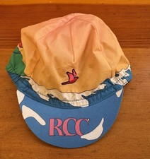 Rapha RCC Cycle Club Cycling Hat Cap Beach Waves Birds Adult One Size