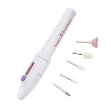 Nail Drill Electric Acrylic File Manicure Pedicure Polish Shaping Tool Set