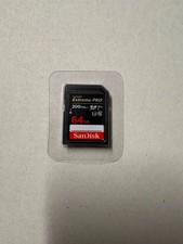 SanDisk 64GB Extreme PRO SDXC card SD Card V30 Memory Card 4K UHD, Tested