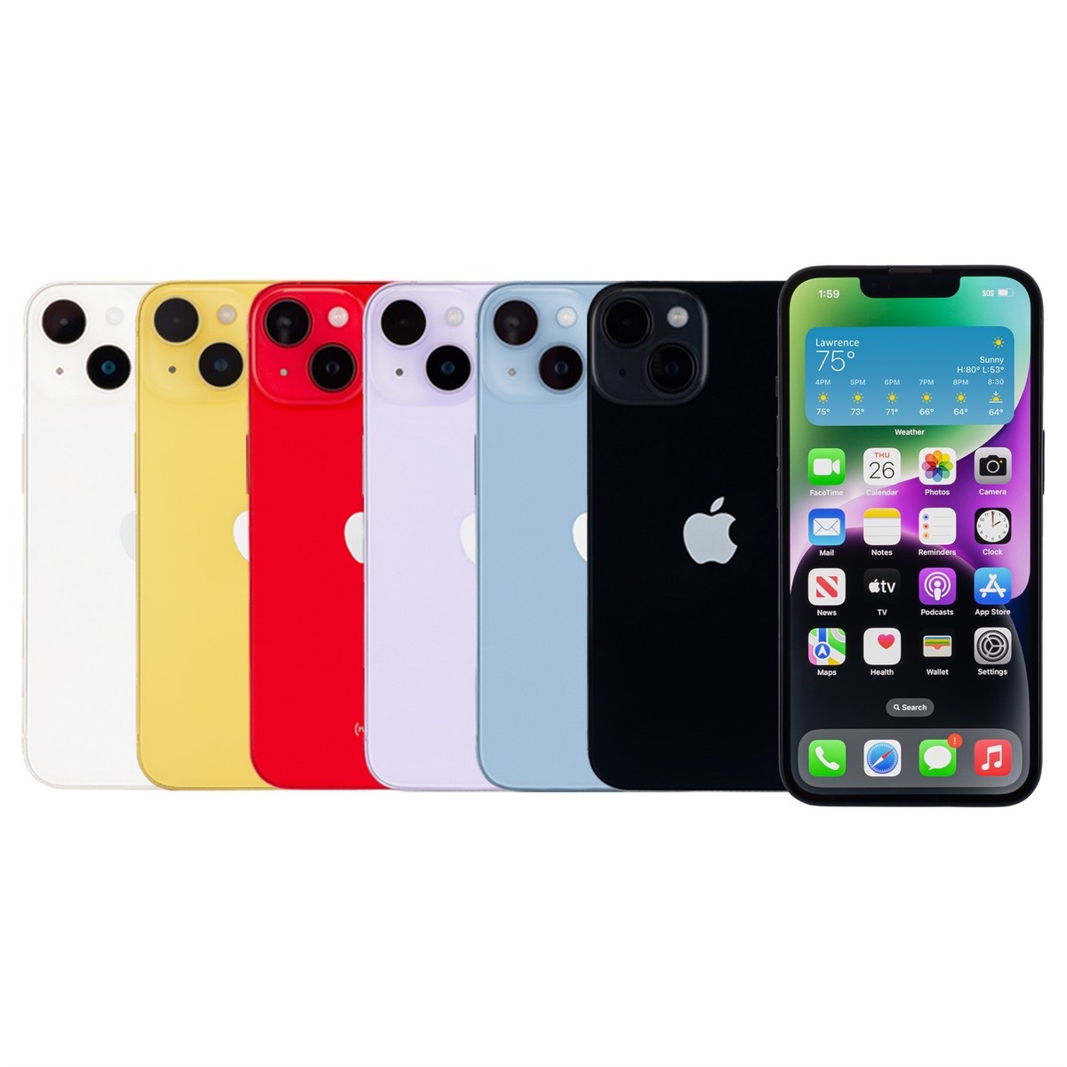 Apple iPhone 14 512GB Factory Unlocked AT&T T-Mobile Verizon