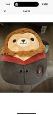 Squishmallows 8" Harry Potter Gryffindor Lion in Hogwarts Robe Plush Doll Movie