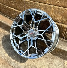 Triple Chrome C8 Zr1 Style Forged Wheels 2015 C7 Z06grand Sport 19x1020x12