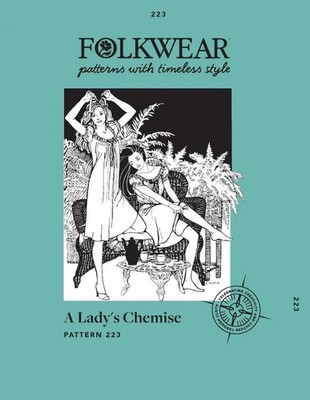 Folkwear Schnittmuster Papier Schnittmuster Ein Damen Negligee
