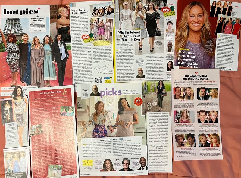 SEX & the CITY | And Just Like That -CLIPPINGS LOT -Sarah Jessica Parker