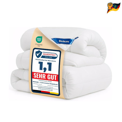 Bedsure Bettdecke 135x200 4 Jahreszeiten 2 Teile G