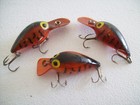 3 PRE RAPALA STORM LURES 2 WIGGLE WARTS & A FATSO IN V37 — photo 2
